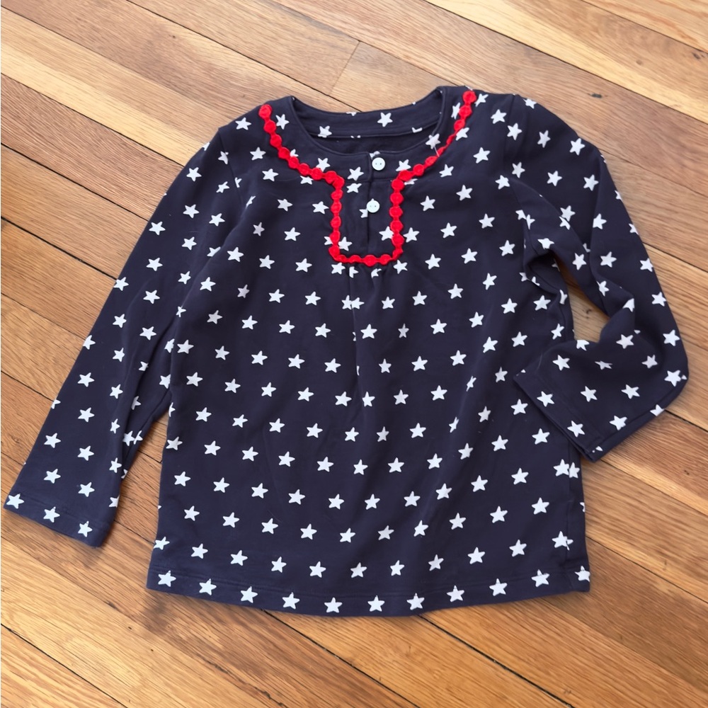 Vineyard Vines Girls’ 4T Red, White and Blue Tunic Top